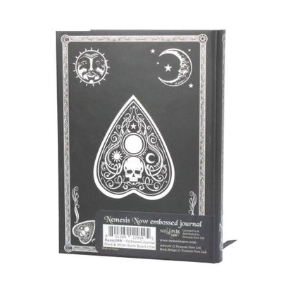 Spirit Board Black and White Embossed Journal