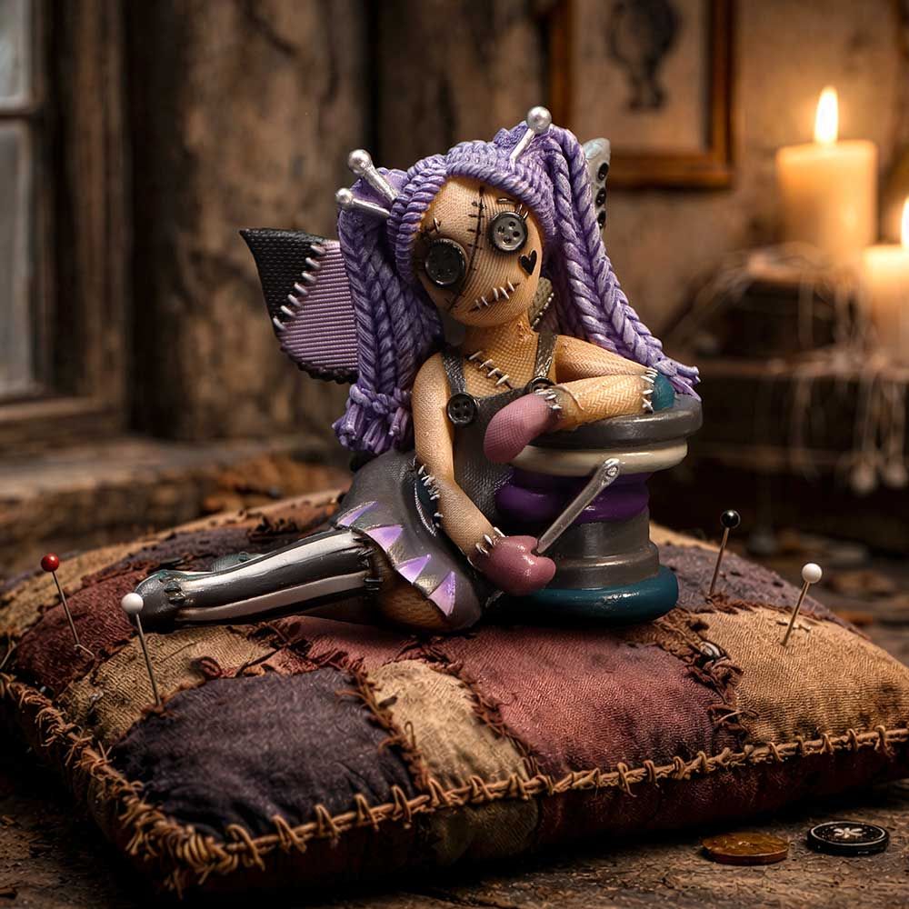 The Stitchlings Violette Hexpin Collectible Figurine