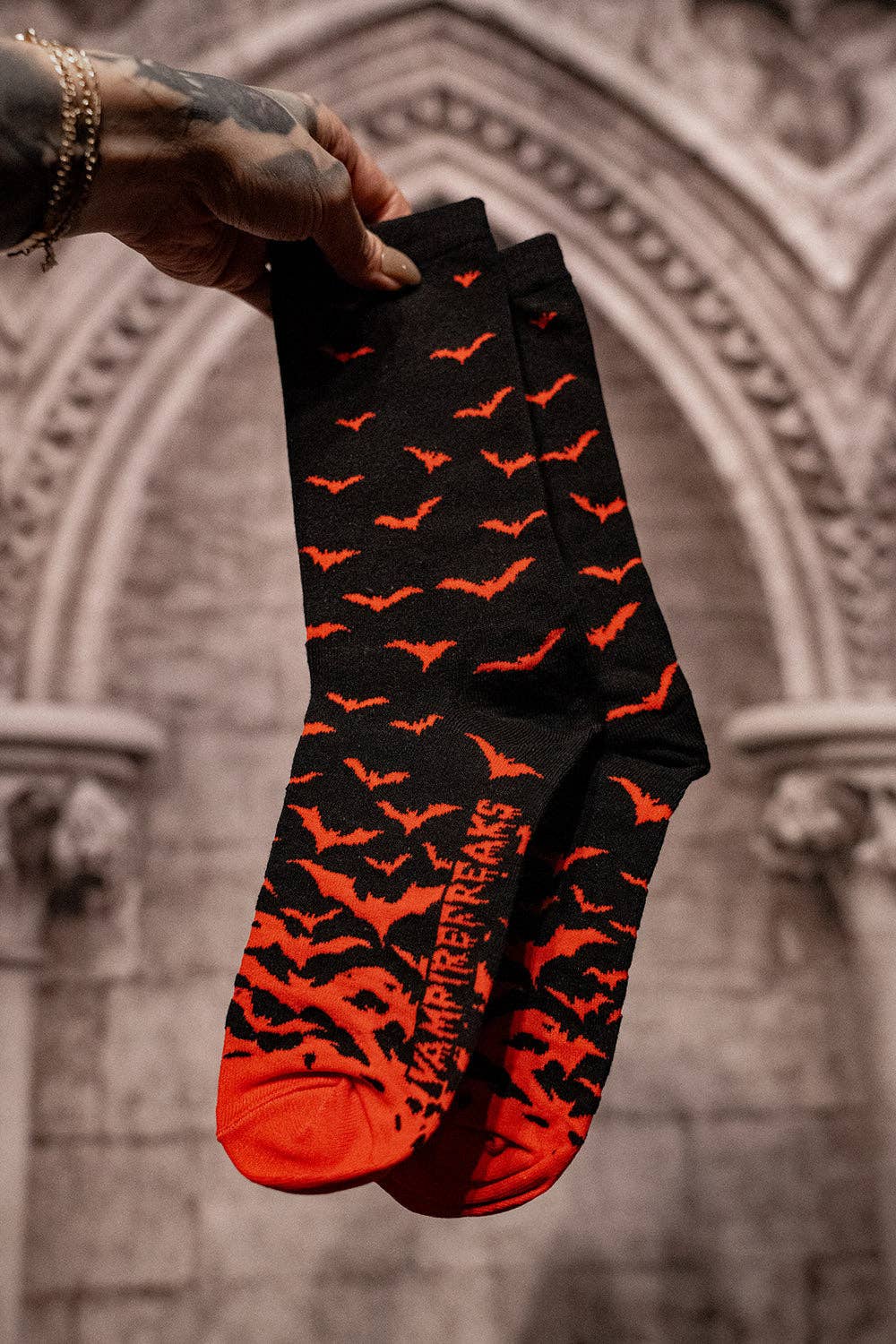 Bloodbat Crew Socks