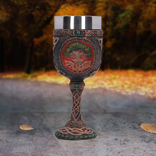 Celtic Tree of Life Goblet
