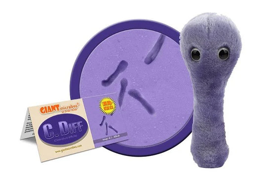 C. Diff (Clostridium diffcile0 Giant Microbe Plush