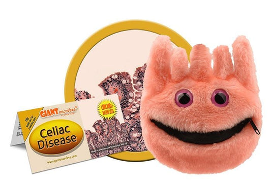 Celiac Disease Giant Microbes Plush