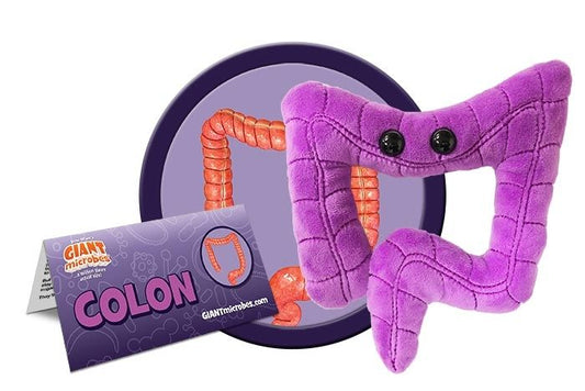 Colon Giant Microbes Plush