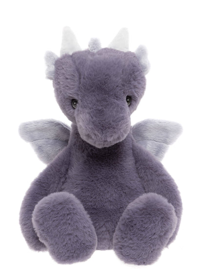 Draco Dragon Soft Lavender Soft Plush Toy Teddy Bear