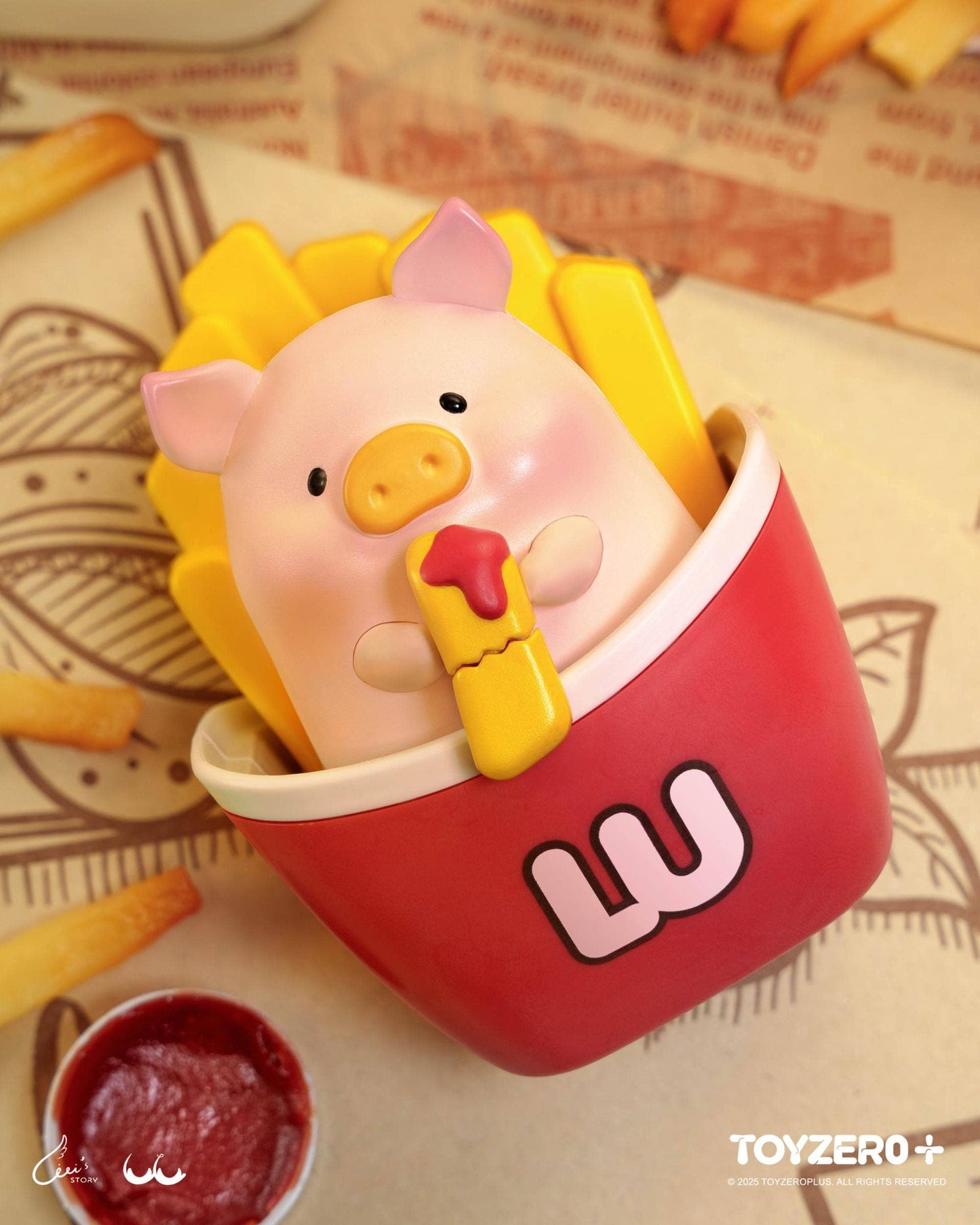 LuLu the Piggy Burger Express Movable Series (Blind Box)