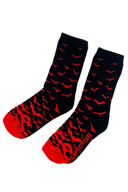 Bloodbat Crew Socks