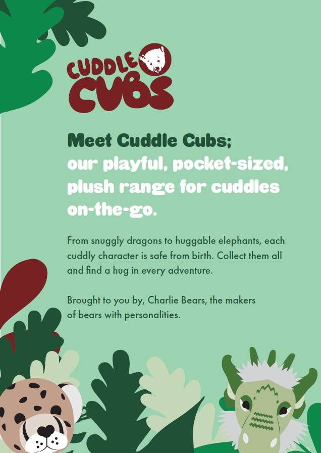 Cuddle Cub Beast of Bodmin Soft Plush Toy Teddy Bear