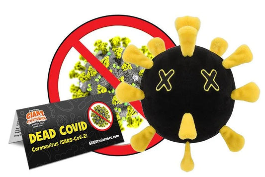 Dead Covid Giant Microbes Plush