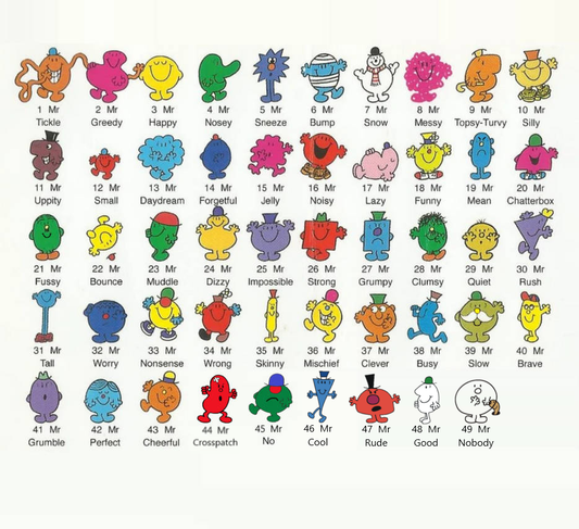 Mr. Men Book