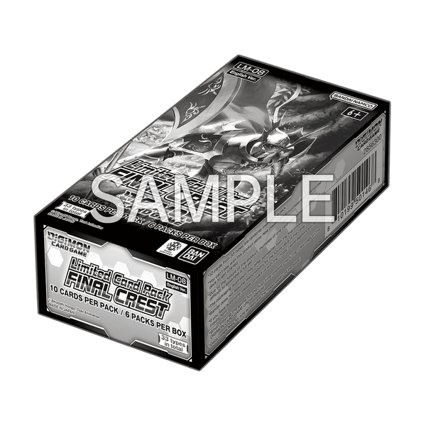 Digimon Card Game Final Crest Limited Card Pack (LM-08)