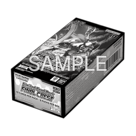 Digimon Card Game Final Crest Limited Card Pack (LM-08)