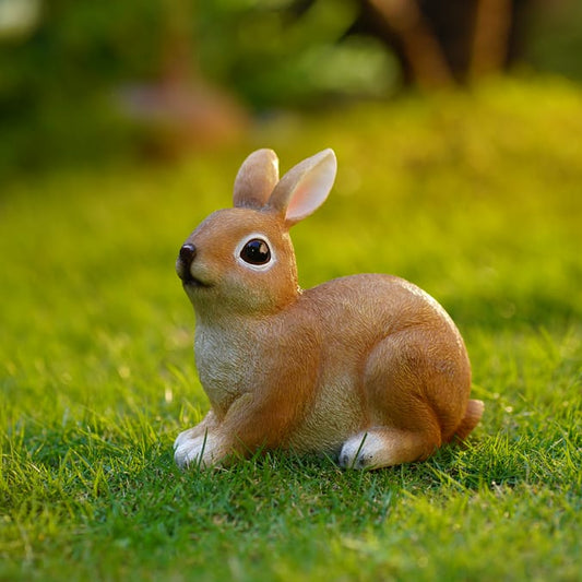 Rabbit Polyresin Statue