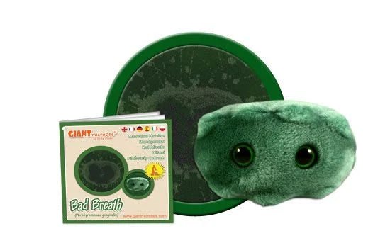 Bad Breath (Porphyromonas gingivalis) Giant Microbes Plush