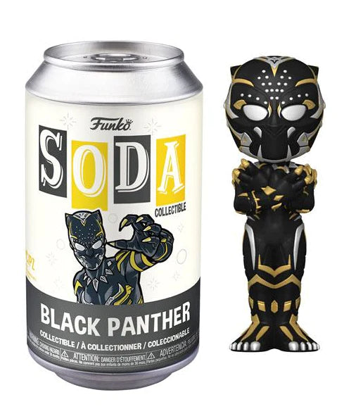 Black Panther Funko Soda Vinyl Figure