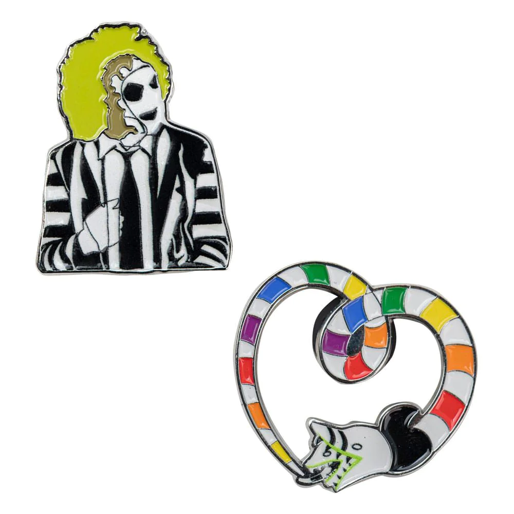 Beetlejuice Sandworm 2-Pack Pin Badge