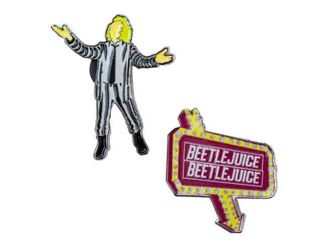 Beetlejuice 2-Pack Pin Badge