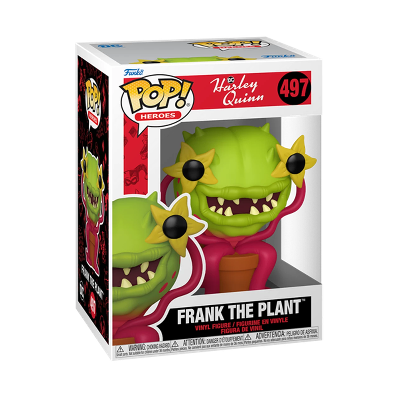 Funko Pop! Harley Quinn The Animated Series 497 Frank The Plant Vinyl Figure