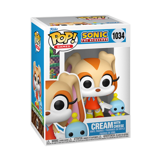 Funko Pop! Sonic The Hedgehog 1034 Cream With Cheese Vinyl Figure