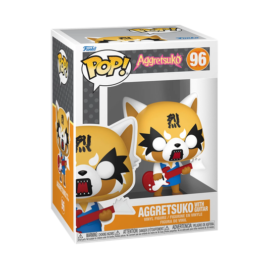 Funko Pop! 96 Aggretsuko with Guitar Vinyl Figure