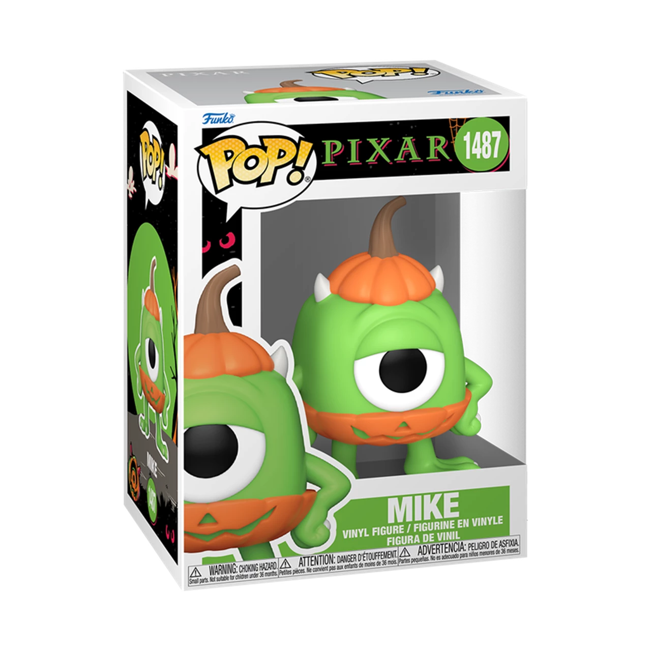 Funko Pop! Disney Pixar 1487 Halloween Mike Wazowski Vinyl Figure