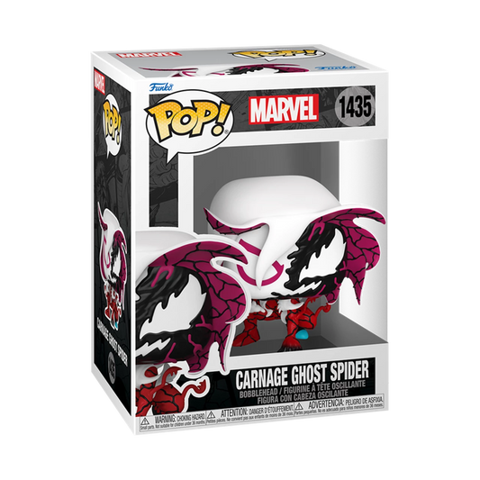 Funko Pop Marvel 1435 Carnageized Ghost Spider Vinyl Figure