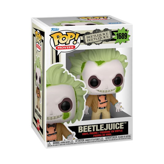 Funko Pop! Beetlejuice 2 1689 Beetlejuice Vinyl Figure