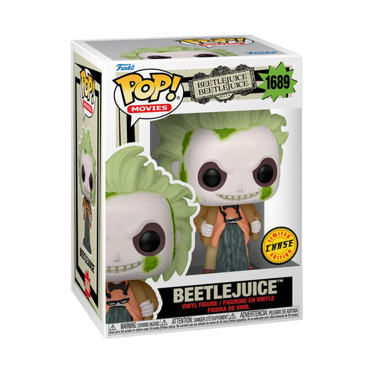 Funko Pop! Beetlejuice 2 1689 Beetlejuice Chase Vinyl Figure