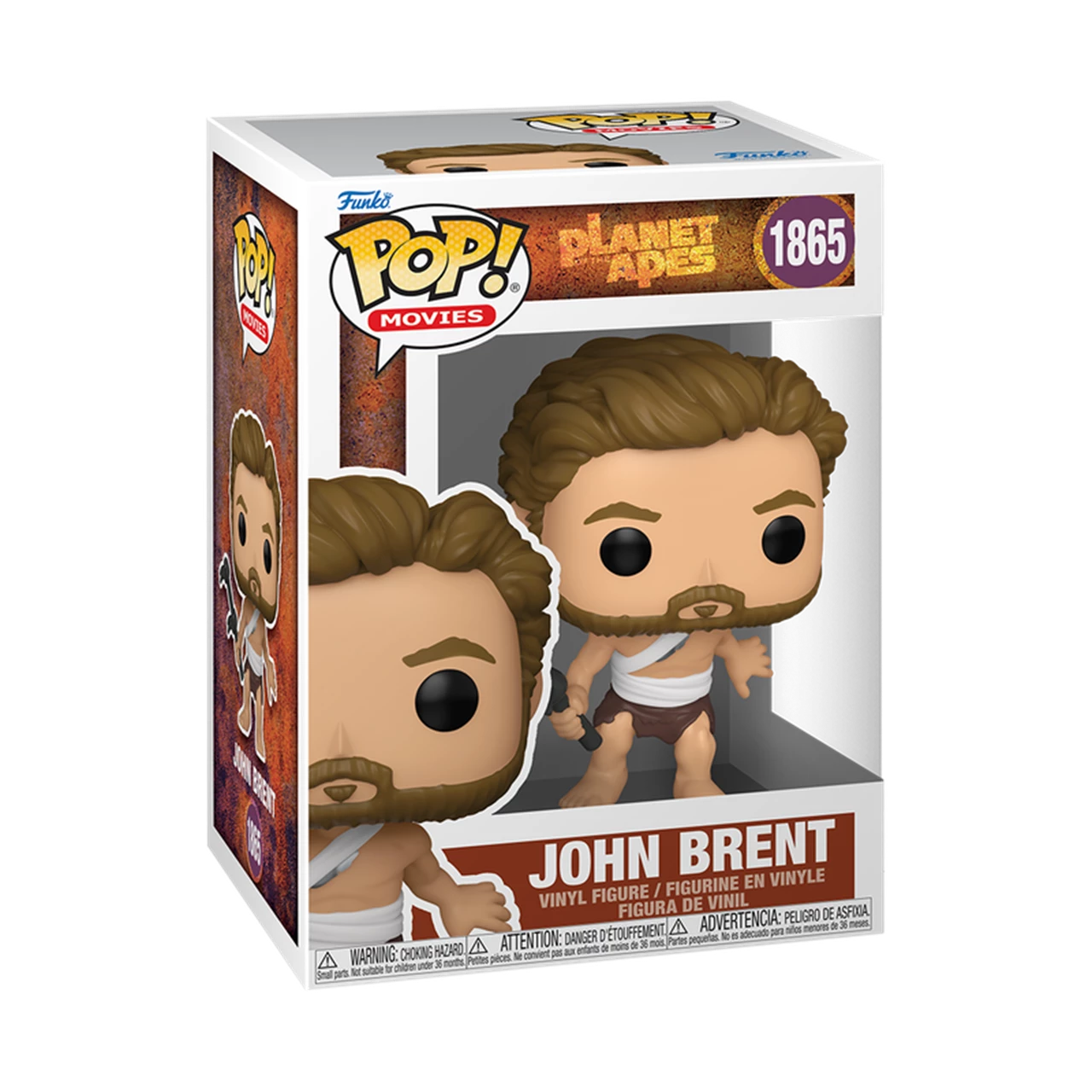 Funko Pop! Planet of the Apes 1865 John Brent Vinyl Figure
