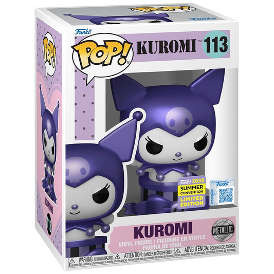 Funko Pop! Sanrio 113 Kuromi Metallic Vinyl Figure