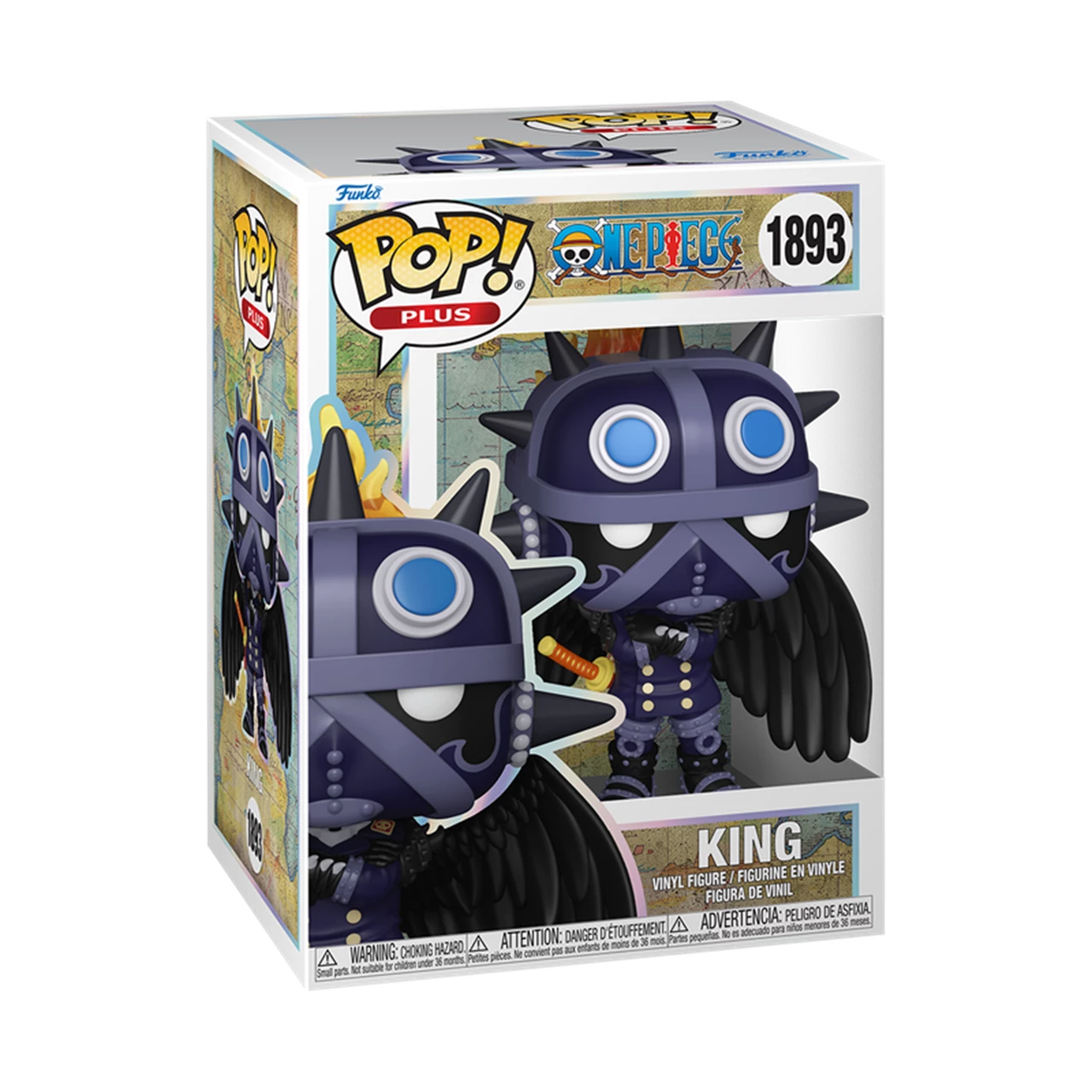 Funko Pop Plus! One Piece 1893 King Vinyl Figure