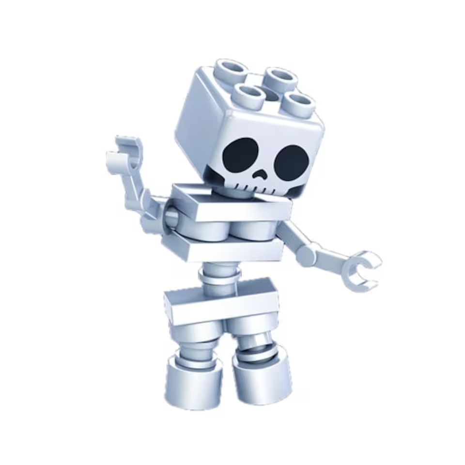 Horror Building Block Glow In The Dark Minifigure