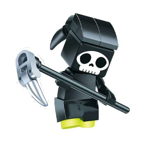 Horror Building Block Glow In The Dark Minifigure