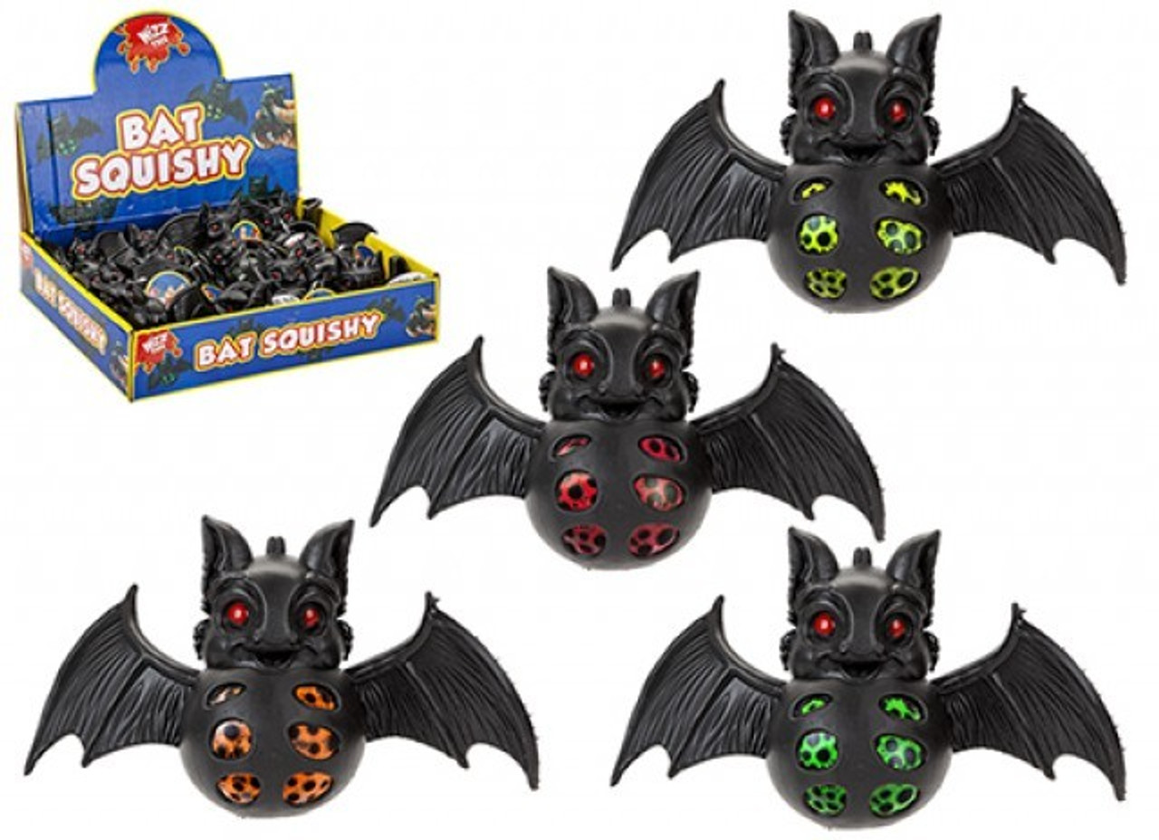 Neon Bead Bat Squishy