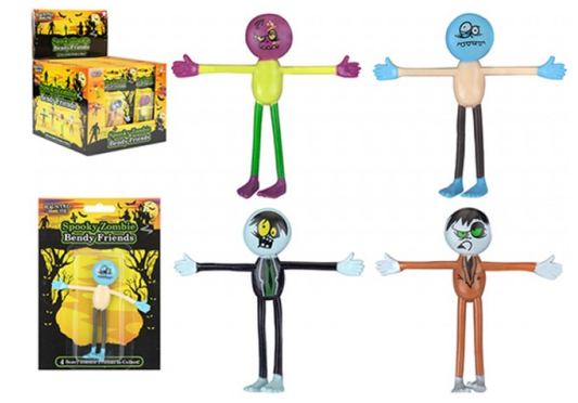 Spooky Zombie Bendy Friends Figure