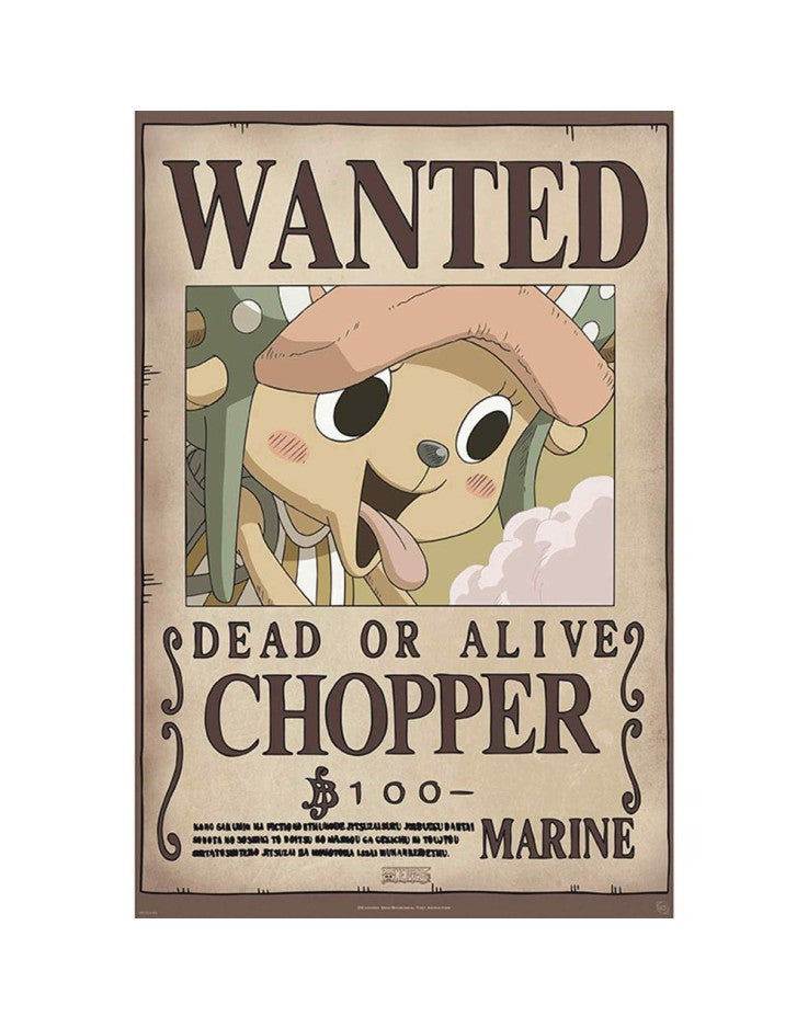 One Piece Wanted Chopper Maxi Poster