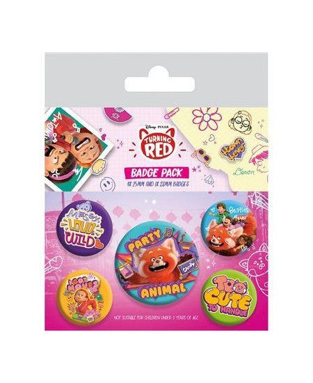Turning Red Badge Pack