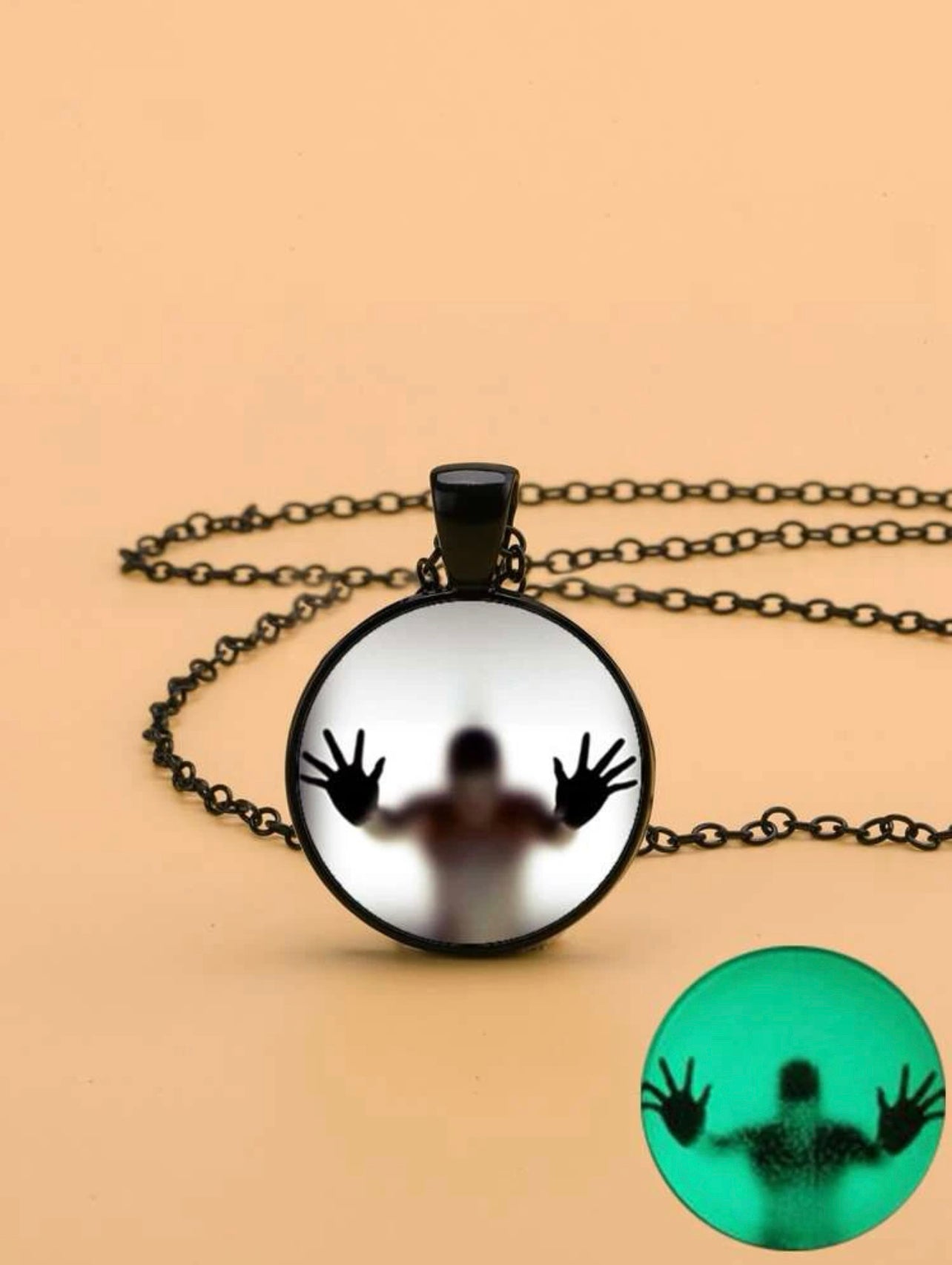 Trapped Soul Glow in the Dark Necklace