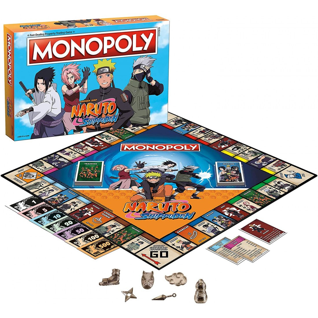 Naruto Shippuden Monopoly