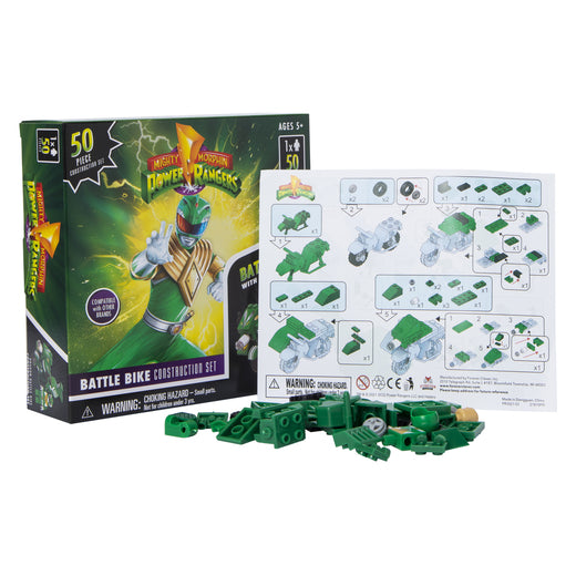 Mighty Morphin Power Rangers Battle Bike Construction Set