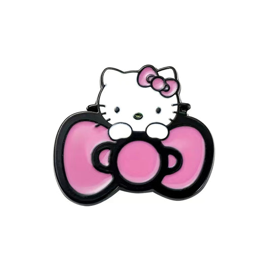 Sanrio Hello Kitty Bow Pin Badge