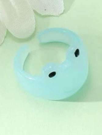 Chonky Face Frog Ring