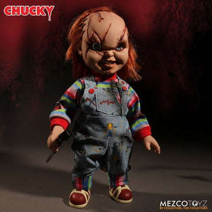 Child’s Play Chucky Scarred Face Mega Talking Figure