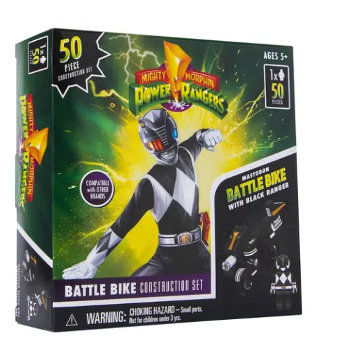 Mighty Morphin Power Rangers Battle Bike Construction Set