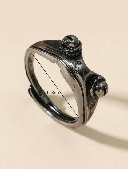 Adjustable Frog Ring Copper Alloy