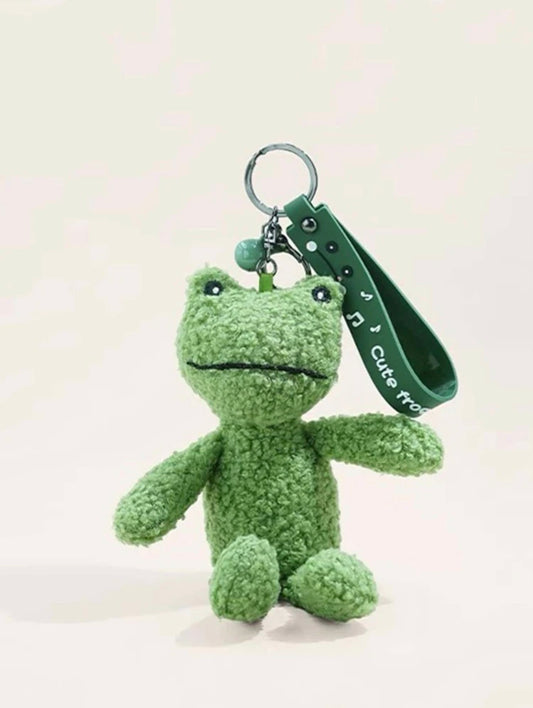 Filipe Frog Plush Keychain Bag Charm
