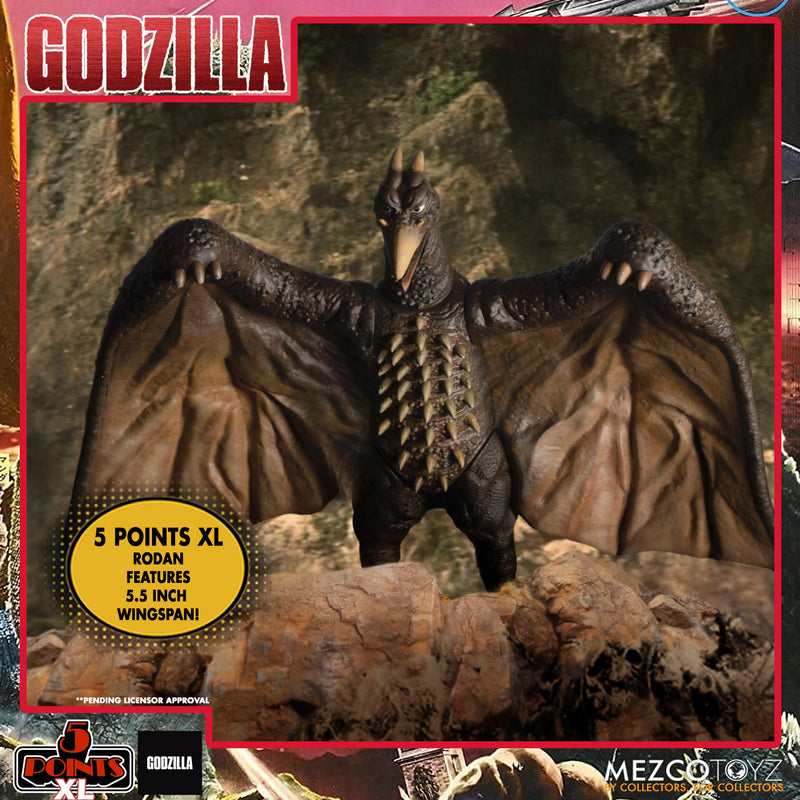 Godzilla Destroy All Monsters Round One 5 Points XL Boxed Figure Set