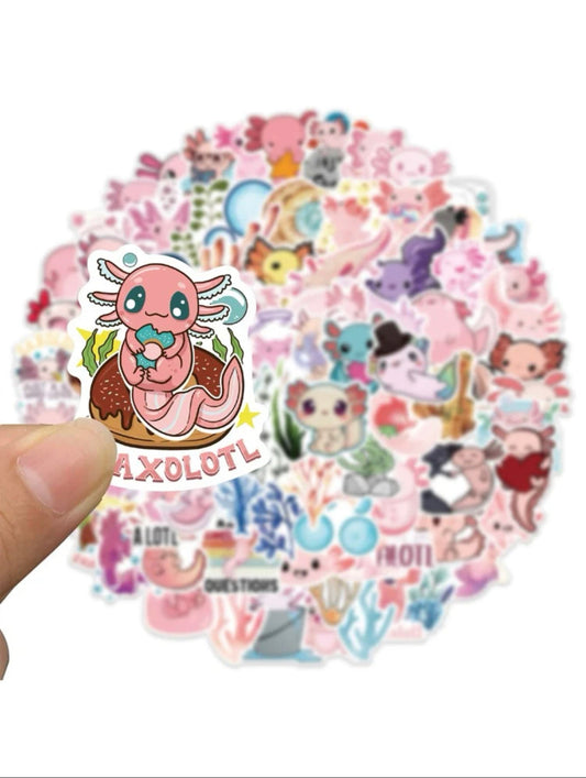 Axolotl Stickers Mega Pack