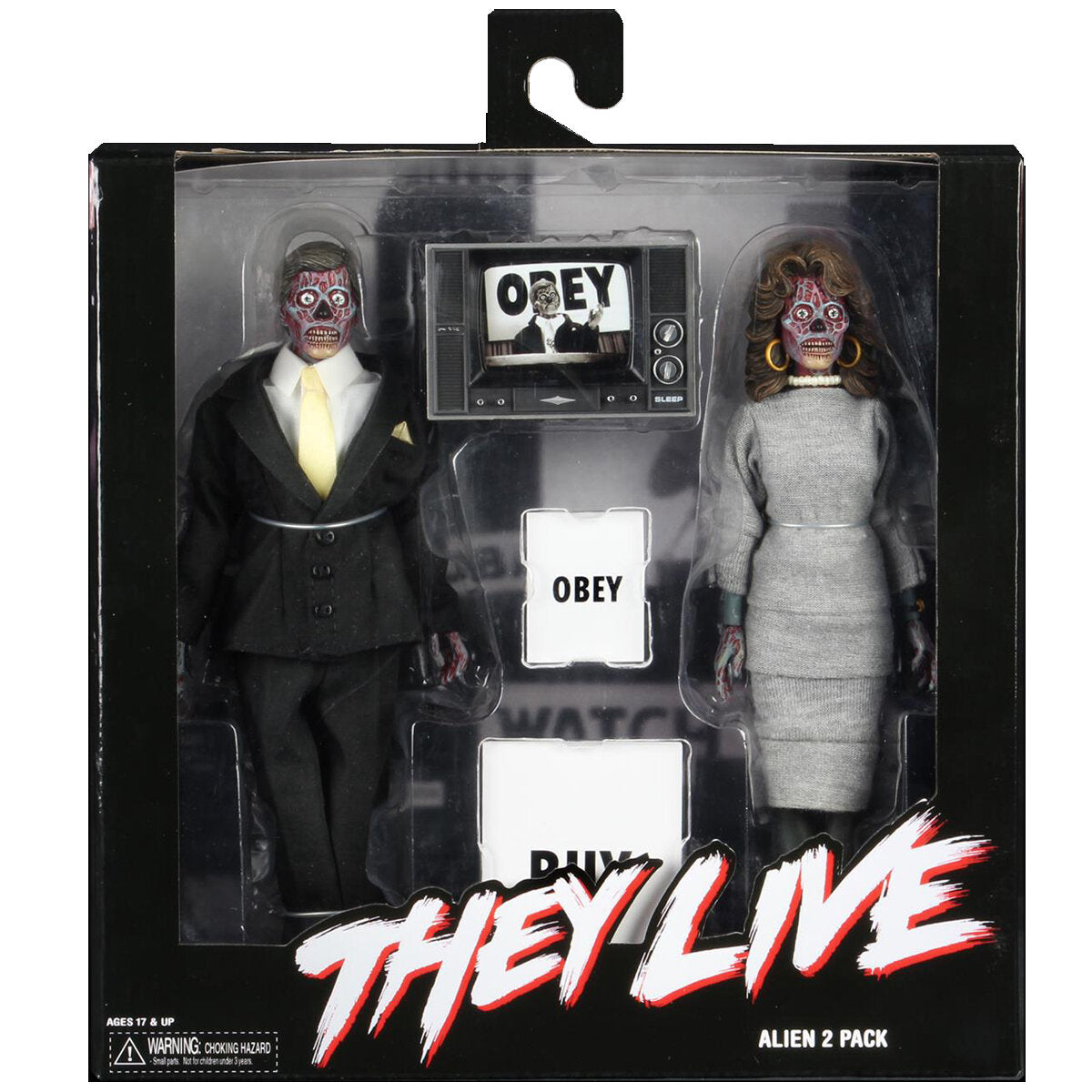 They Live Alien 2-Pack NECA Clothed Figures