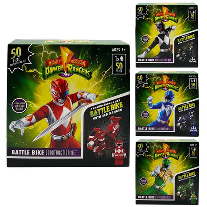 Mighty Morphin Power Rangers Battle Bike Construction Set