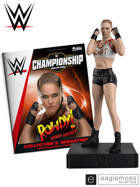WWE Rowdy! Ronda Rousey Championship Collection Figurine